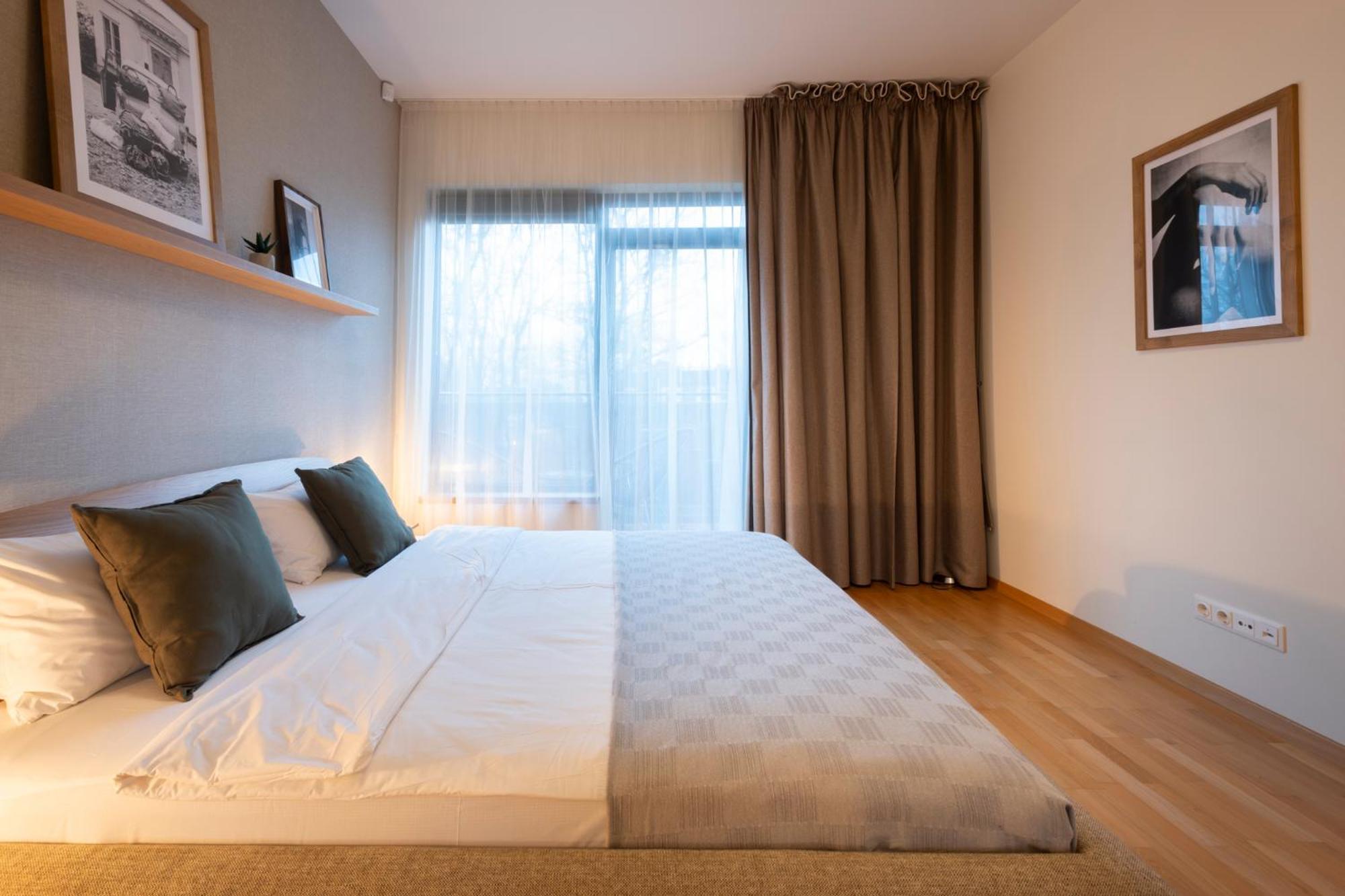 2 Bedroom Apt, 2 Garage Spots & Balconies, Self Check-In, By Cohost Druskininkai Exterior photo