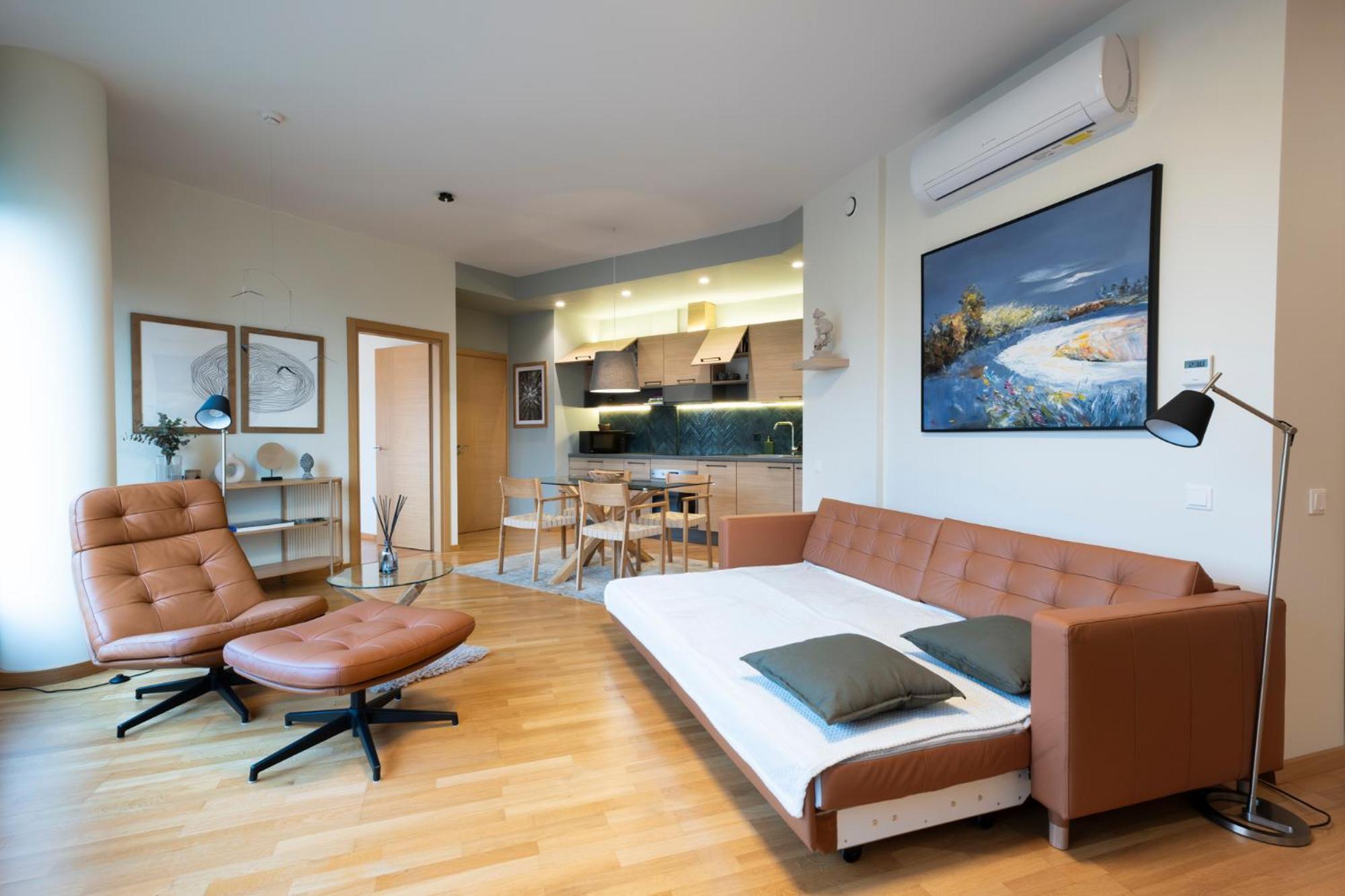 2 Bedroom Apt, 2 Garage Spots & Balconies, Self Check-In, By Cohost Druskininkai Exterior photo