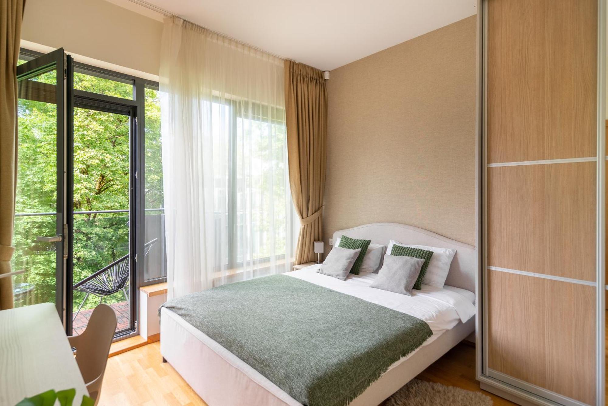 2 Bedroom Apt, 2 Garage Spots & Balconies, Self Check-In, By Cohost Druskininkai Exterior photo