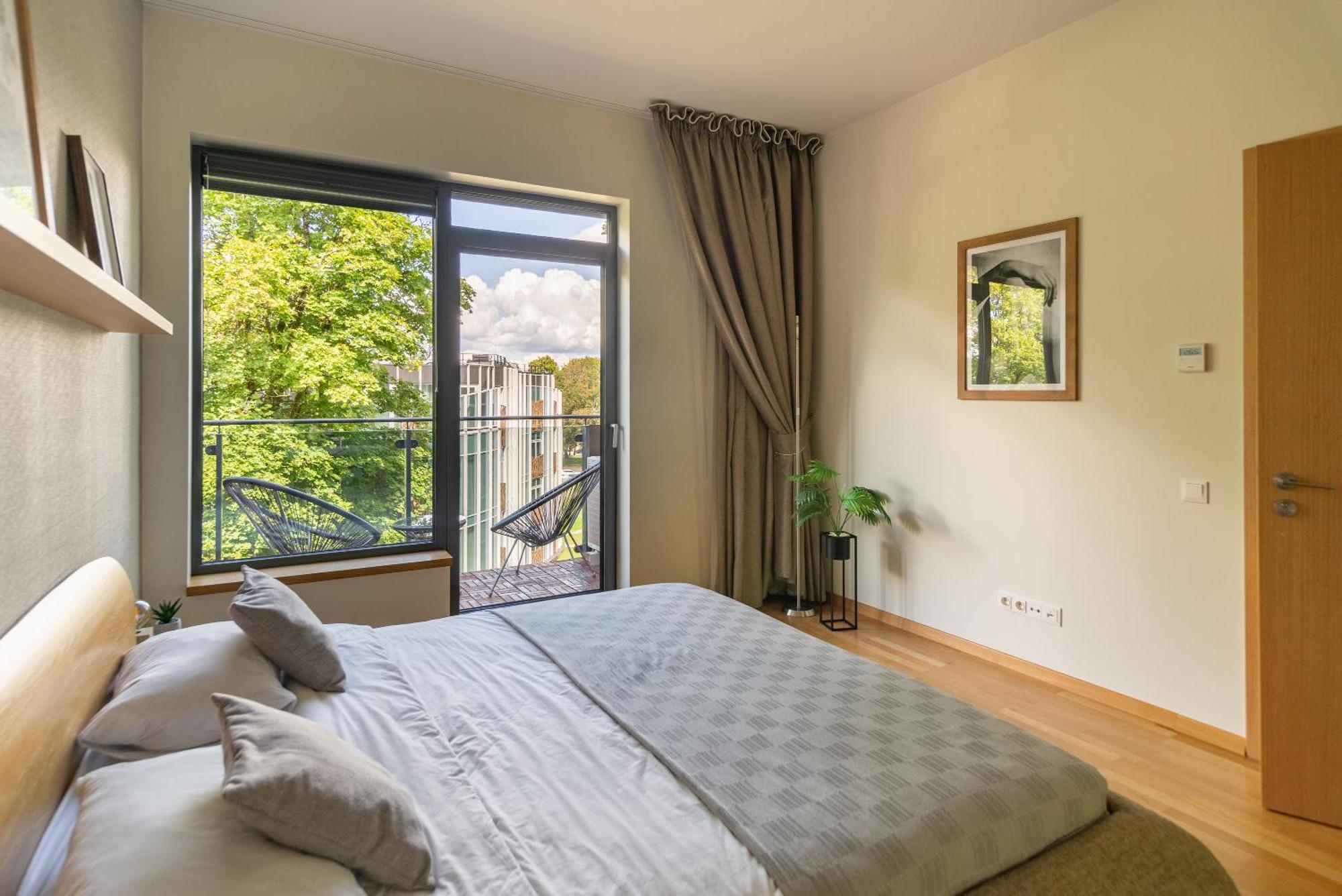 2 Bedroom Apt, 2 Garage Spots & Balconies, Self Check-In, By Cohost Druskininkai Exterior photo