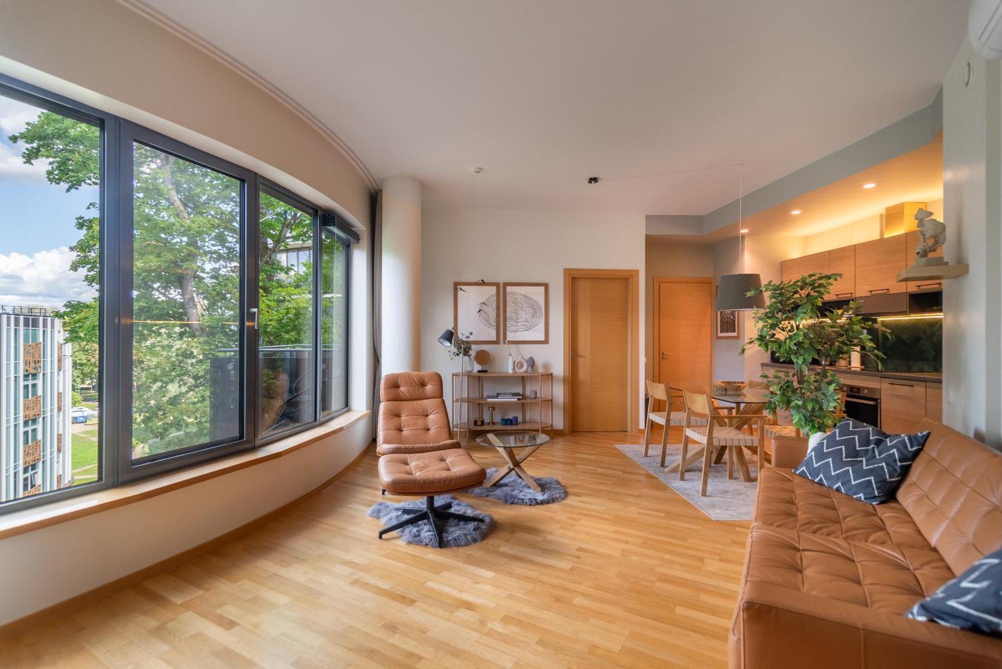 2 Bedroom Apt, 2 Garage Spots & Balconies, Self Check-In, By Cohost Druskininkai Exterior photo