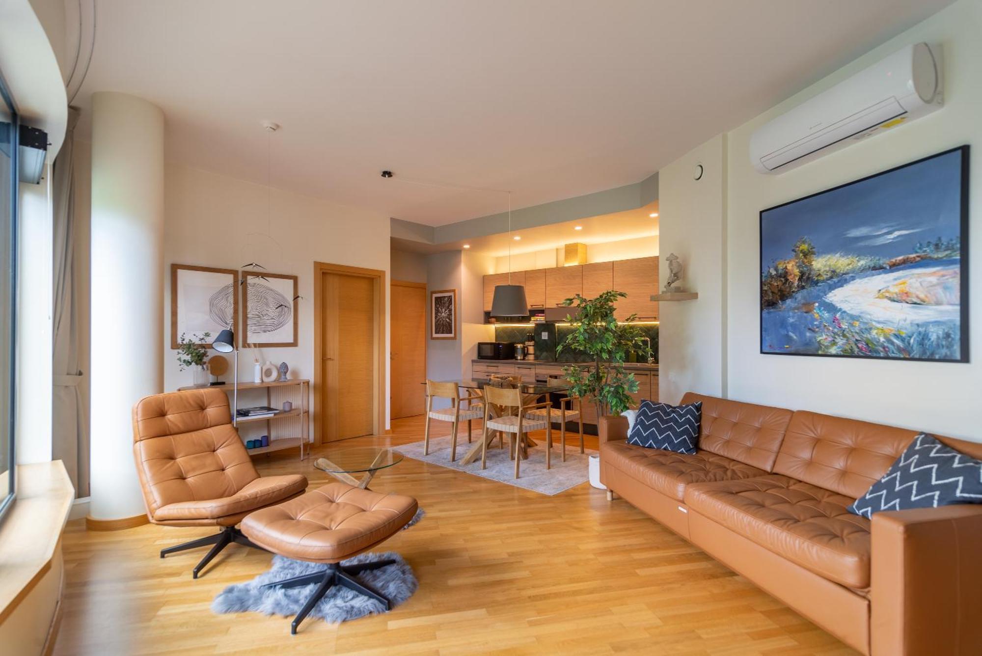 2 Bedroom Apt, 2 Garage Spots & Balconies, Self Check-In, By Cohost Druskininkai Exterior photo